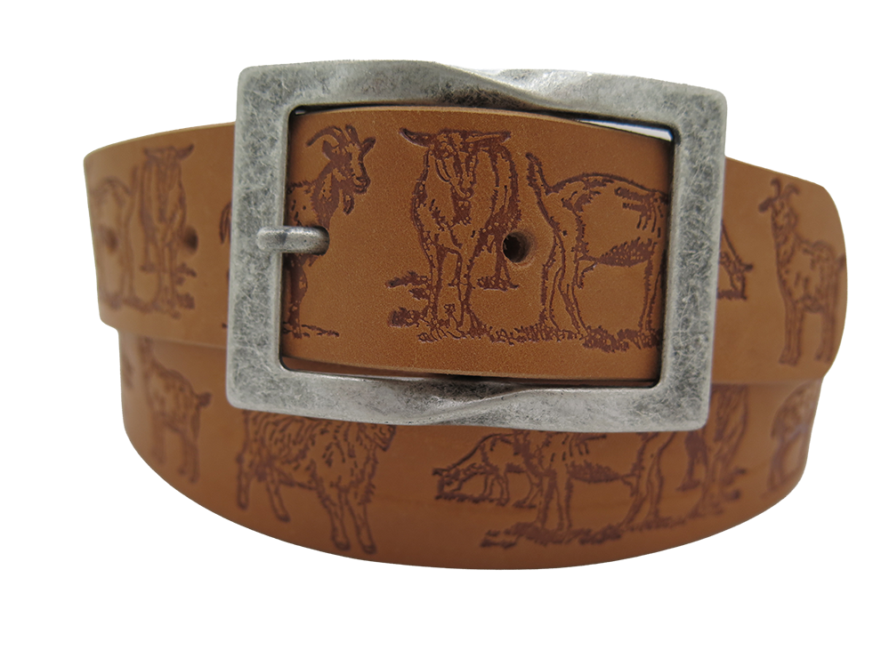 Ledergurt Branding Ziege 35+40mm (11070/72)